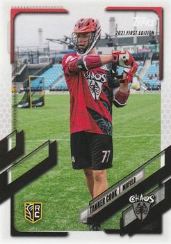 2021 Topps Premier Lacrosse League First Edition #14 Tanner Cook Front